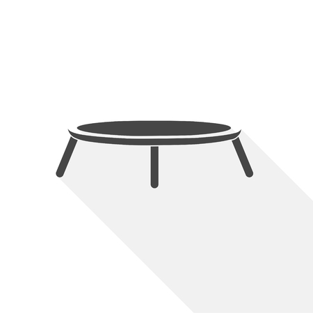 Trampoline jumping icon - vector Illustrationのイラスト素材