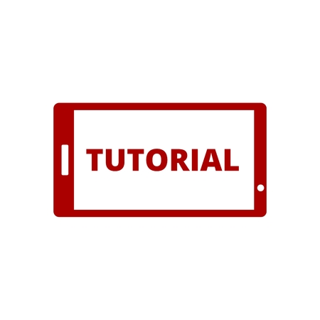 Tutorial icon Vector illustration.のイラスト素材