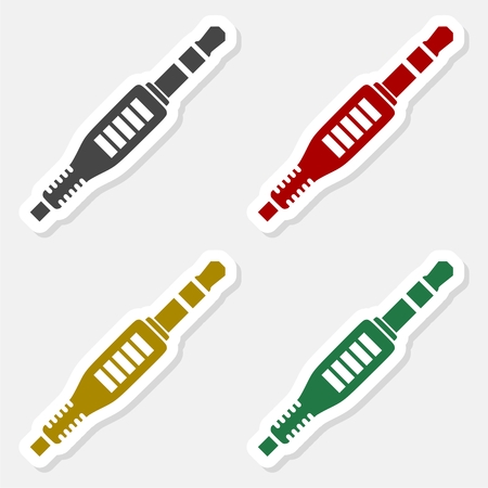 Audio Jack plug icon - Illustrationのイラスト素材