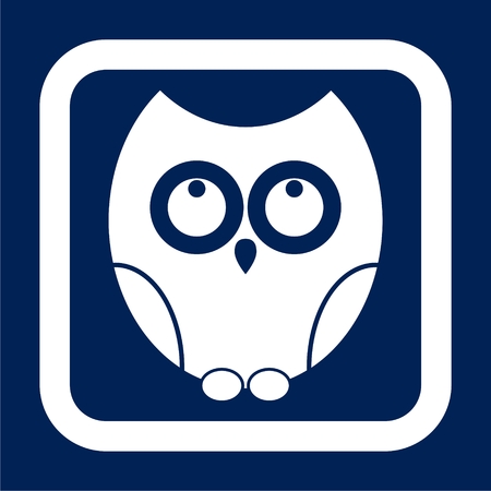 Owl icon - Illustrationのイラスト素材