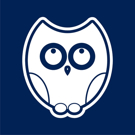 Owl icon - Illustrationのイラスト素材