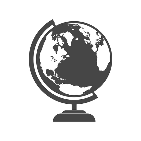 Vector school Globe icon - Illustrationのイラスト素材