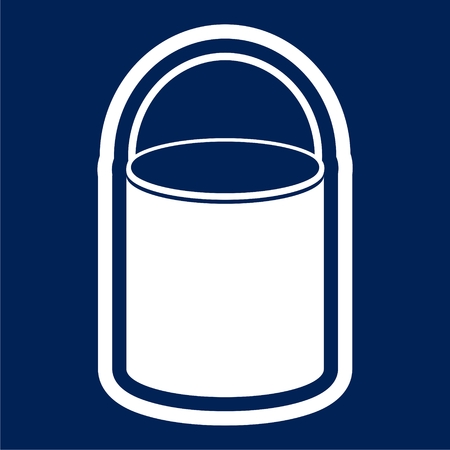 Water bucket vector illustrationのイラスト素材