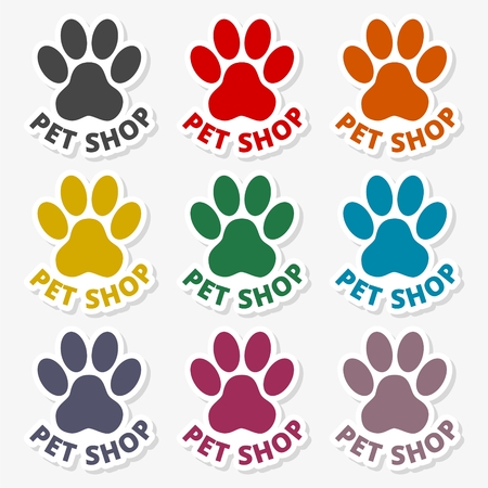 Pet shop icon - vector Illustrationのイラスト素材