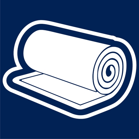 Carpet Icon Flat Graphic Design - Illustrationのイラスト素材