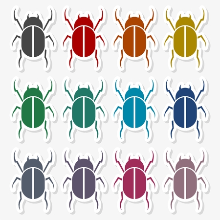Insect Silhouette - Illustrationのイラスト素材