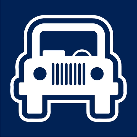 Offroad car - Illustrationのイラスト素材