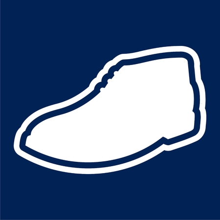 Shoe Icon Flat Graphic Design Illustration.のイラスト素材