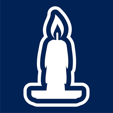Candle sign - Illustrationのイラスト素材