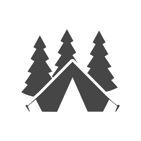 Tent iconのイラスト素材