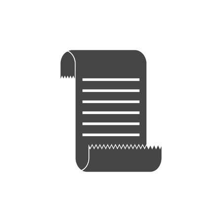 Vector Receipt Icon - Illustrationのイラスト素材