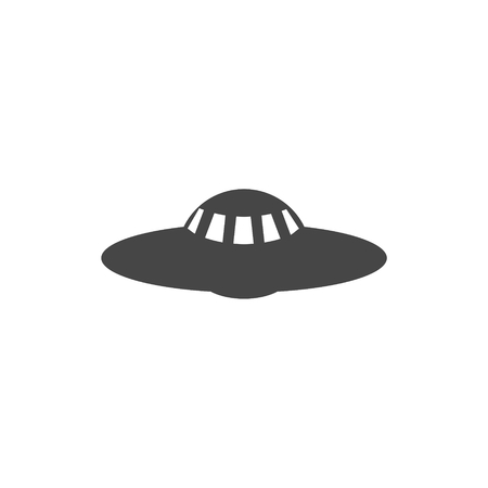 UFO Flying Saucer Iconのイラスト素材
