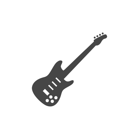 Electric guitar icon - Illustrationのイラスト素材