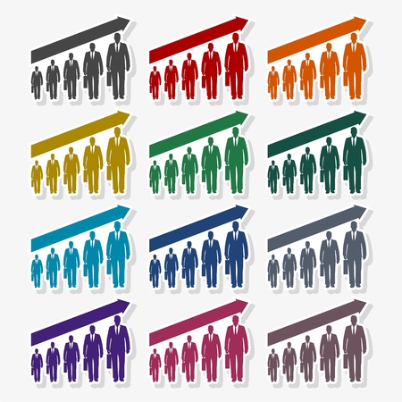 Business success icon - Vector illustration.のイラスト素材
