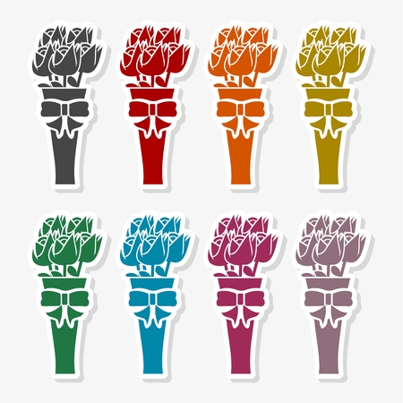 Rose bouquet - Illustrationのイラスト素材