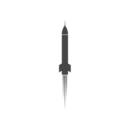 Rocket launcher isolated icon vector illustration designのイラスト素材