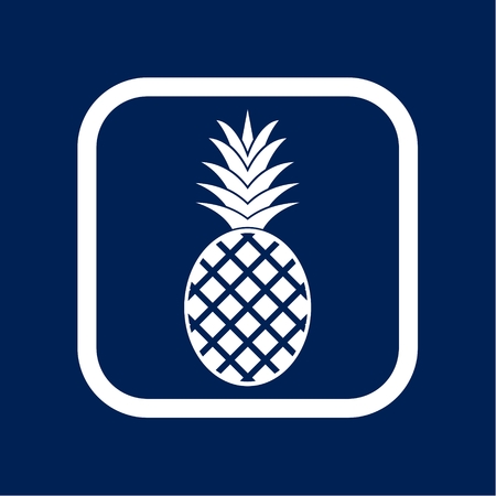 Pineapple Icon - Illustrationのイラスト素材