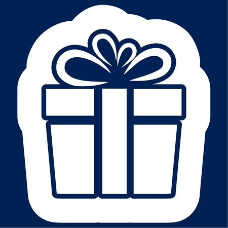 Gift icon, Gift box icon - Illustrationのイラスト素材