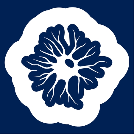 Neuron, Nerve Cell Icon Flat Graphic Design - Illustrationのイラスト素材