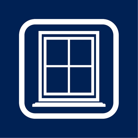 Window Icon Flat Graphic Design - Illustrationのイラスト素材