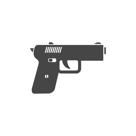 Gun icon illustrationのイラスト素材