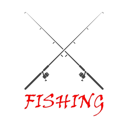 Fishing rod - Illustrationのイラスト素材