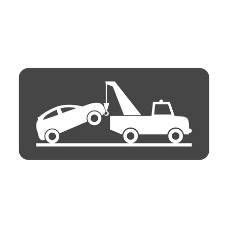 Car tow serviceのイラスト素材
