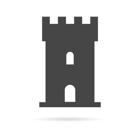 Castle iconのイラスト素材