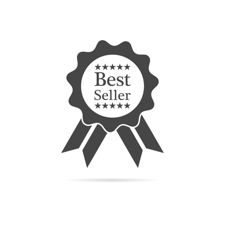 Best Seller Ribbonのイラスト素材