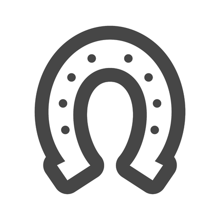 Horseshoe iconのイラスト素材