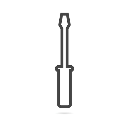 Screwdriver vector iconのイラスト素材