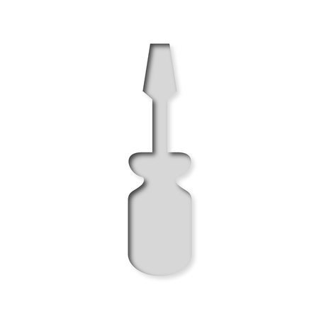 Screwdriver vector iconのイラスト素材