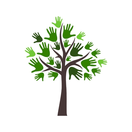 Tree symbol, Tree iconのイラスト素材