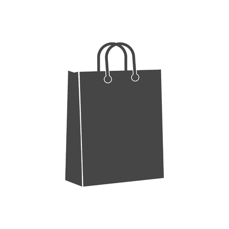 Bag store. Single flat iconのイラスト素材