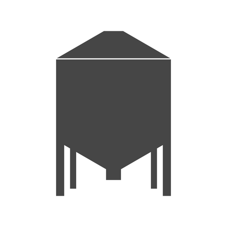 Silos storage iconのイラスト素材