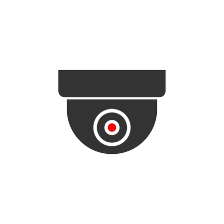 Security camera iconのイラスト素材