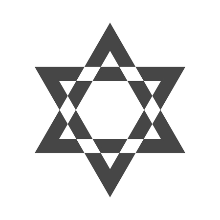Star of David iconのイラスト素材