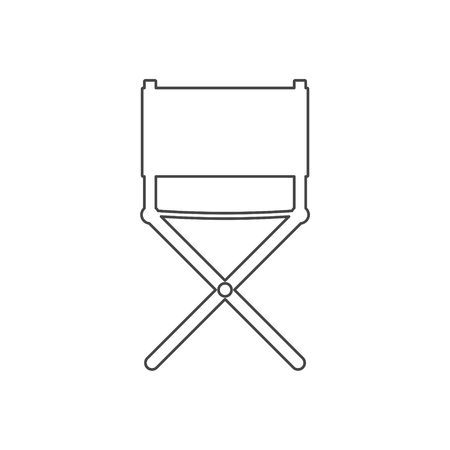 Director chair - vector iconのイラスト素材