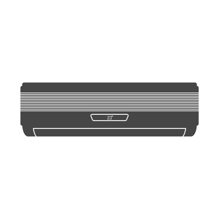 Air conditioner iconのイラスト素材