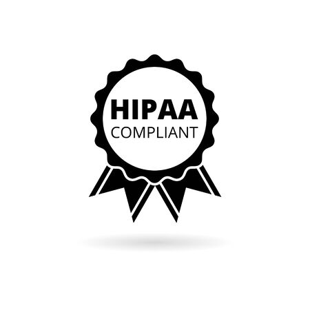 HIPAA Compliance iconのイラスト素材