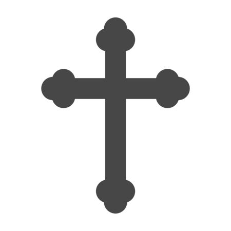 Christian church vector   Cross iconのイラスト素材