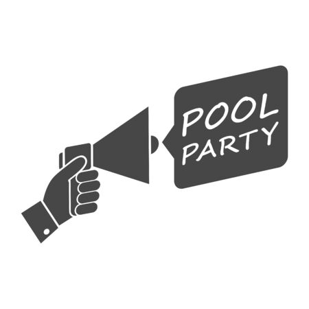 Pool party invitation vectorのイラスト素材