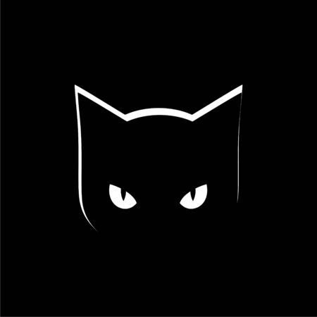 Black Cat iconのイラスト素材