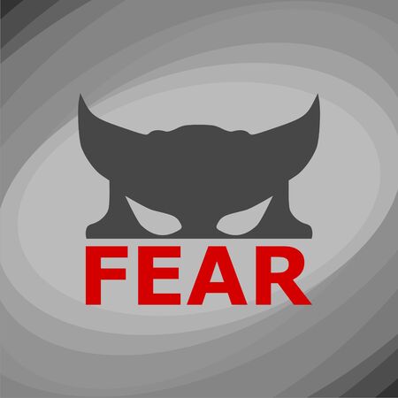 Fear icon, Fear logoのイラスト素材