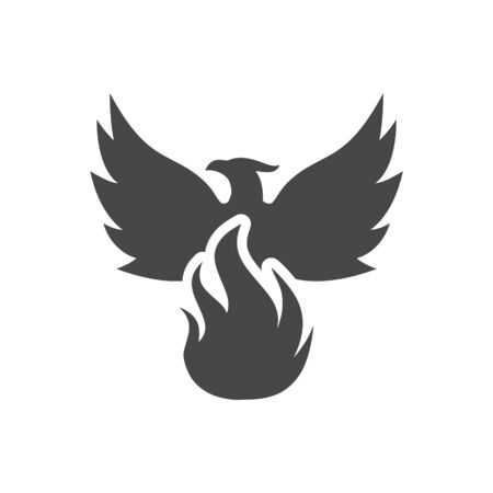 Phoenix logo, Phoenix stickerのイラスト素材