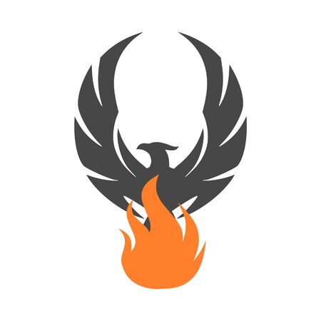 Phoenix logo, Phoenix stickerのイラスト素材