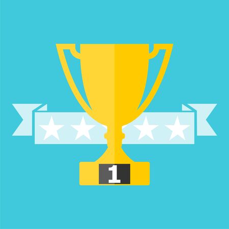 Winner award banner vector illustrationのイラスト素材