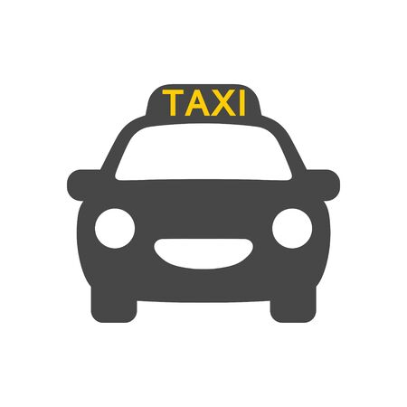 Taxi logo, Taxi iconのイラスト素材