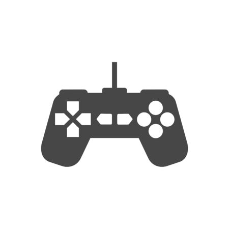 Video game controller or gamepad flat icon