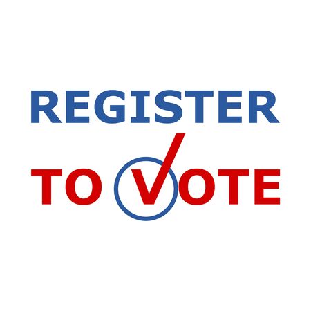 Register to voteのイラスト素材